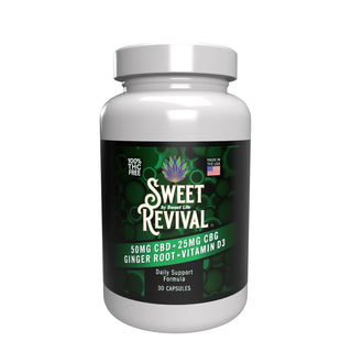 Capsule - Sweet Revival - 50mg CBD + 25mg CBG - 30ct