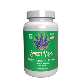 Capsule - Sweet Vibes 15mg CBD + 5mg CBG (30ct)